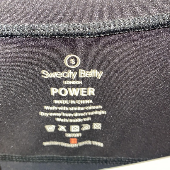 Sweaty Betty Power Boost Workout Zip Through Jacket small black - Picture 10 of 12
